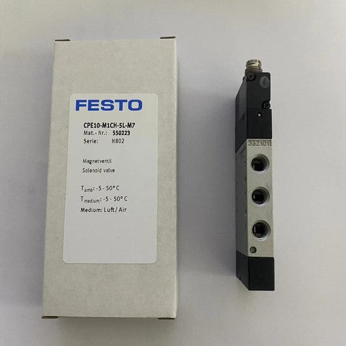 Festo CPE10-M1CH-5L-M7 550223 Solenoid Valve One Free Shipping