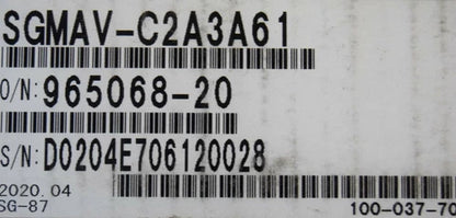 Yaskawa SGMAV-C2A3A61 Servo Motor 1PC ping SGMAVC2A3A61