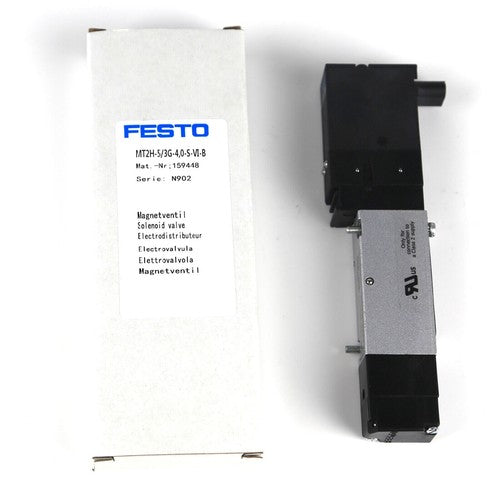 One Festo MT2H-5/3G-4.0-S-VI-B 159448 Solenoid Valve MT2H5/3G4.0SVIB