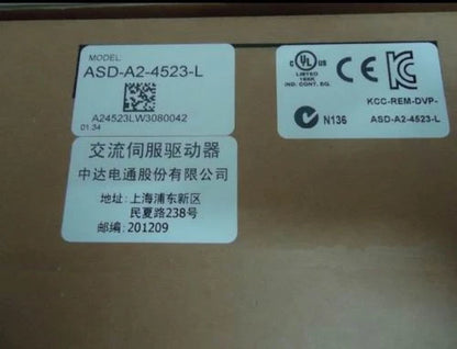 Delta ASD-A2-4523-L Servo Driver One ping ASDA24523L