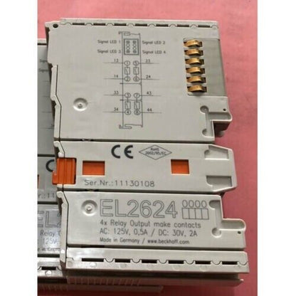 Beckhoff EL2624 PLC Module - 1PC New in Box - BECKHOFF