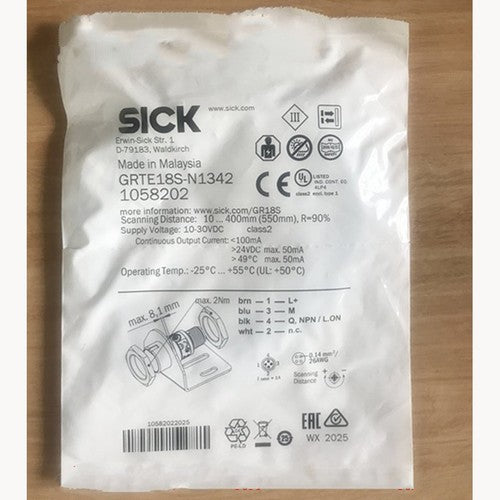 SICK GRTE18S-N1342 Sensor One Free Shipping GRTE18SN1342