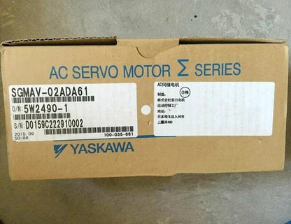 Yaskawa SGMAV-02ADA61 Servo Motor 1PC ping SGMAV02ADA61