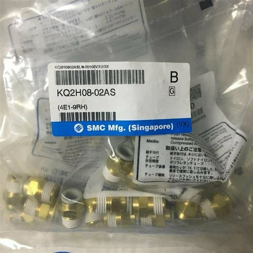 1Bag/10PCS SMC KQ2H08-02AS Fittings KQ2H0802AS Free Shipping
