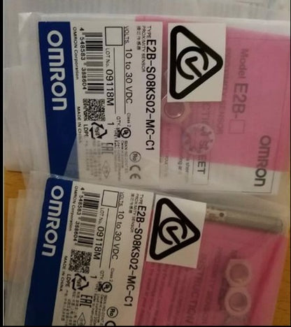 Omron E2B-S08KS02-MC-C1 Proximity Sensor One Free Shipping E2BS08KS02MCC1