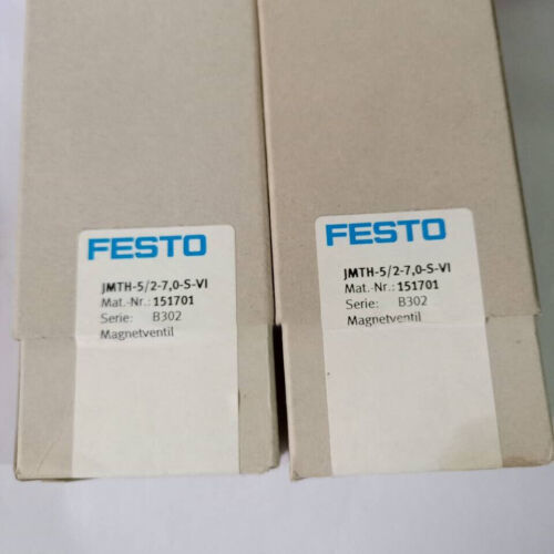 Festo JMTH-5/2-7,0-S-VI 151701 Solenoid Valve One Free Shipping