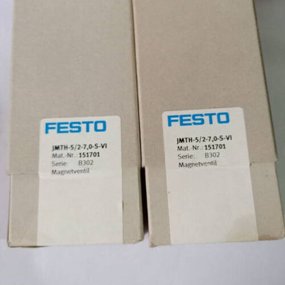 Festo JMTH-5/2-7,0-S-VI 151701 Solenoid Valve One Free Shipping