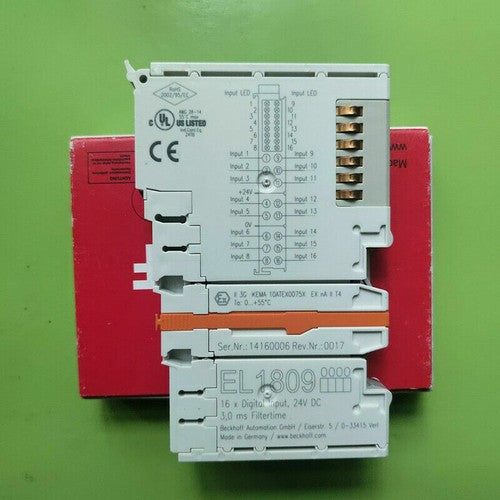 Beckhoff KL1809 PLC Module  One ping