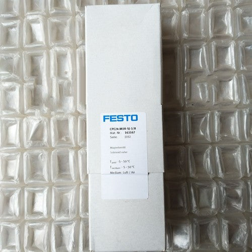 Festo CPE24-M1H-5J-3/8 163167 Solenoid Valve One Free Shipping CPE24M1H5J3/8