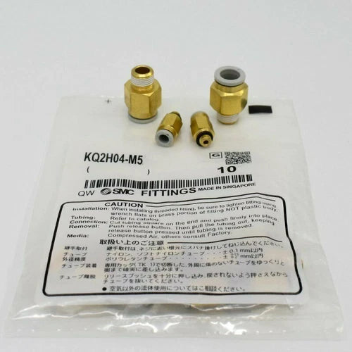 1Bag/10PCS SMC KQ2H04-M5 Fittings KQ2H04M5 Free Shipping