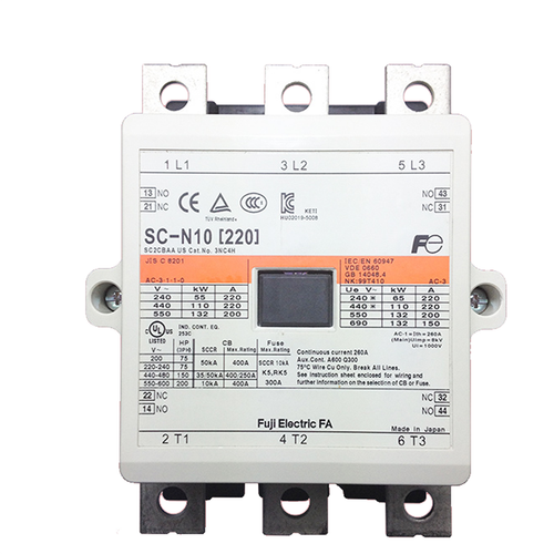 Fuji SC-N10 220 VAC AC Contactor 1PC ping SCN10