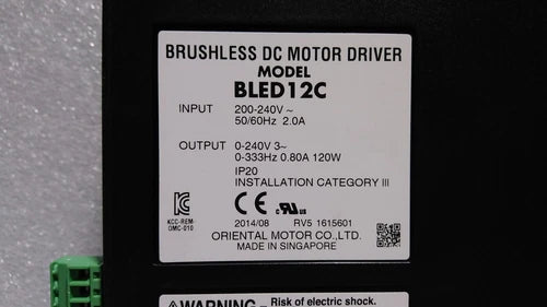 VEXTA Oriental Motor BLED12C Drive 1PC ping