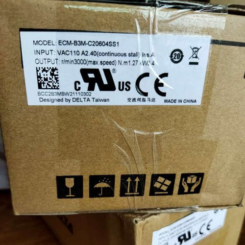 Delta ECM-B3M-C20604SS1 Servo Motor One ping ECMB3MC20604SS1