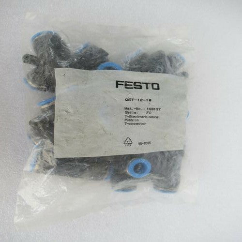 10PCS/1bag Festo QST-12-10 153137 Connector Free Shipping QST1210
