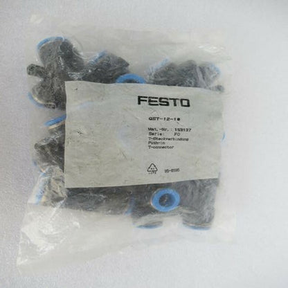 10PCS/1bag Festo QST-12-10 153137 Connector Free Shipping QST1210