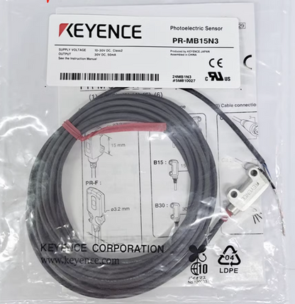Keyence PR-MB15N3 Photoelectric Switch PRMB15N3 Free Shipping 1PC