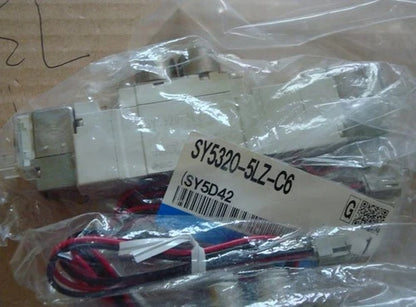 SMC SY5320-5LZ-C6 Solenoid Valve 1PC SY53205LZC6 Free Shipping