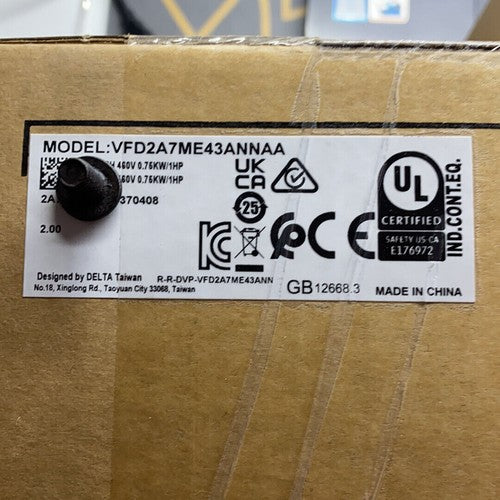 1PC Delta VFD2A7ME43ANNAA ME300 Series Inverter ping