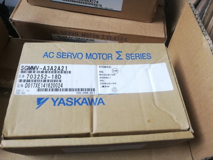 Yaskawa SGMMV-A3A2A21 Servo Motor 1PC ping SGMMVA3A2A21