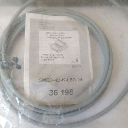 Festo SMEO-4U-K-LED-24 36198 Magnetic Switch One SMEO4UKLED24