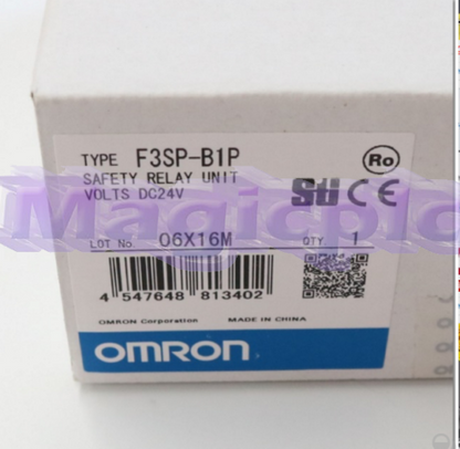 new 1Pcs Omron F3SP-B1P Safety Relay Unit F3SPB1P