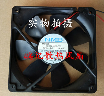 1pcs NMB 4710NL-05W-B30 12025 24V 0.16A 12CM chassis inverter fan