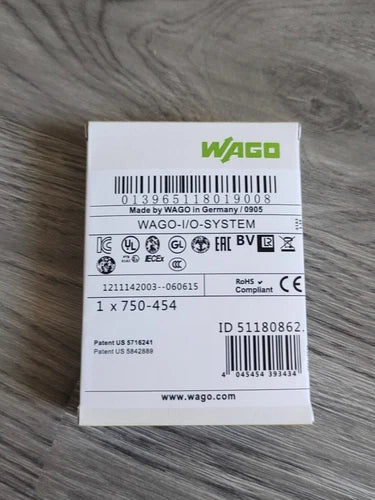 1PC Wago 750-454 PLC Module  ping 750454
