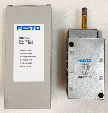 Festo MFH-5-1/4 6211 Solenoid Valve - Reliable Control Solutions - FESTO