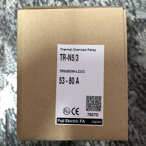Fuji TR-N5/3 53-80A Thermal Overload Relay 1PC Free Shipping TRN5/3