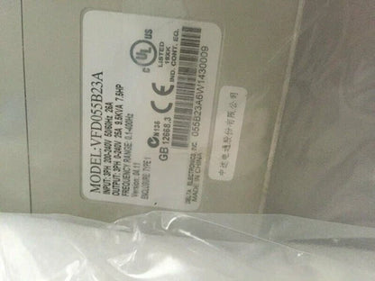 Delta VFD055B23A VFD inverter One ping