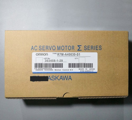 Omron R7M-A40030-S1 Servo Motor One ping R7MA40030S1