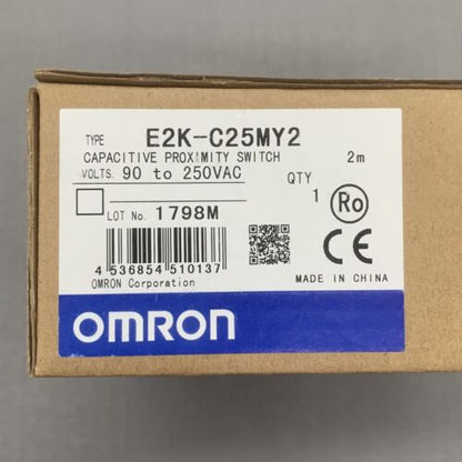 Omron E2K-C25MY2 Proximity Switch Sensor - 1PC New - OMRON