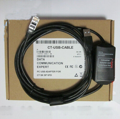 1PC For CT-USB-CABLE Inverter CT SP debugging download cable 3M CT-USB-CABLE