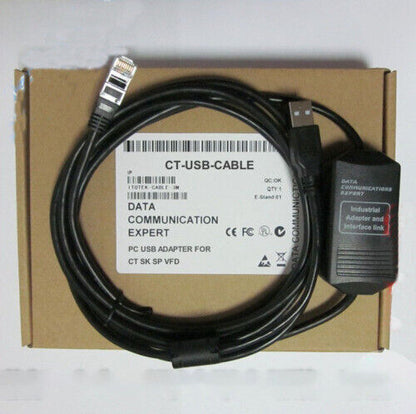 1PC For CT-USB-CABLE Inverter CT SP debugging download cable 3M CT-USB-CABLE