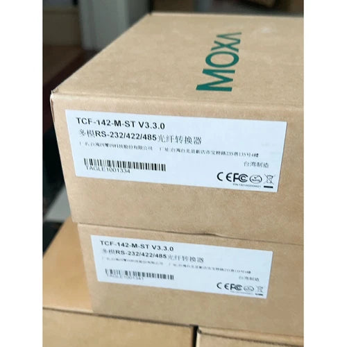 1PC Moxa TCF-142-M-ST RS232 422 485 Transfer Fiber Converter