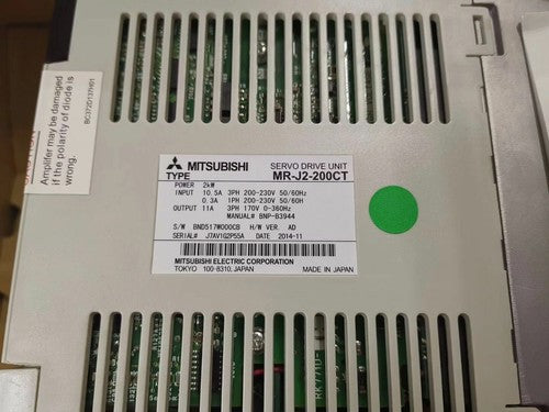 1PC Mitsubishi MR-J2-200CT Servo Drive MRJ2200CT ping