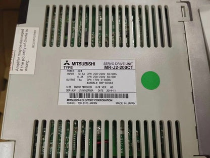 1PC Mitsubishi MR-J2-200CT Servo Drive MRJ2200CT ping