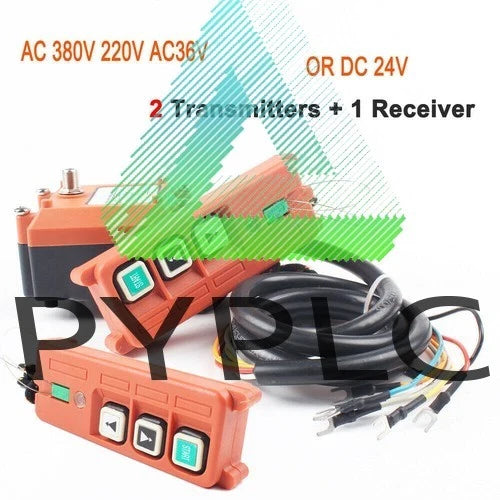 Industrial Wireless Remote Control F21-2S 2Point Single Speed Sandblasting Hoist