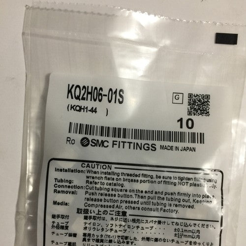 1Bag/10PCS SMC KQ2H06-01S Fittings KQ2H0601S Free Shipping