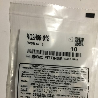 1Bag/10PCS SMC KQ2H06-01S Fittings KQ2H0601S Free Shipping