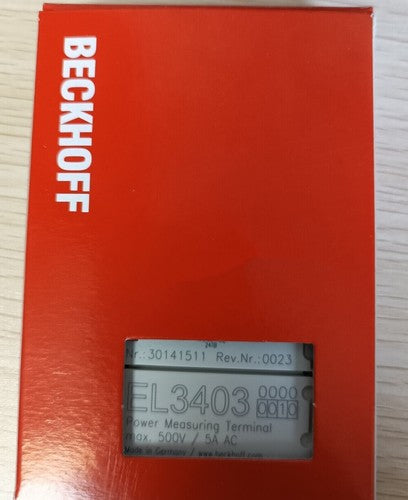 Beckhoff EL3403-0010 Module One In Box ping