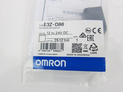 Omron E3Z-D86 Photoelectric Switch Sensor Free Shipping One E3ZD86