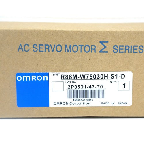 Omron R88M-W75030H-S1-D Servo Motor 1PC ping R88MW75030HS1D