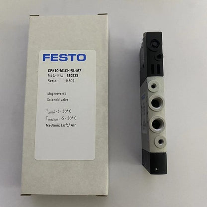 Festo CPE10-M1CH-5L-M7 550223 Solenoid Valve One Free Shipping