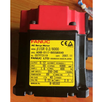 1PC Fanuc A06B-0117-B855#0049 Servo Motor One ping