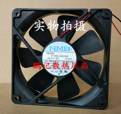 1pcs NMB 4710NL-05W-B30 12025 24V 0.16A 12CM chassis inverter fan