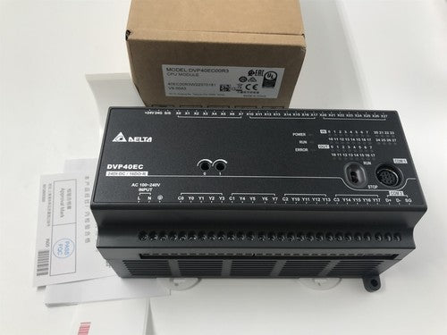 Delta DVP40EC00R3 PLC Programmable Controller One ping