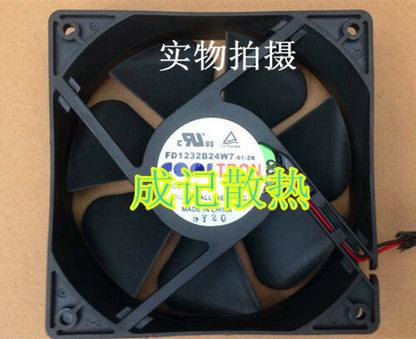 1pcs  COOLTRON FD1232B24W7-61-2R DC24V 6.72W inverter cooling fan