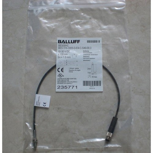 BALLUFF BES 516-3005-G-E4-C-S49-00,3 Sensor  One Free Shipping