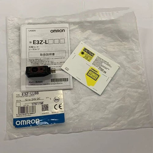 Omron E3Z-LL88 Photoelectric Sensor Free Shipping One E3ZLL88